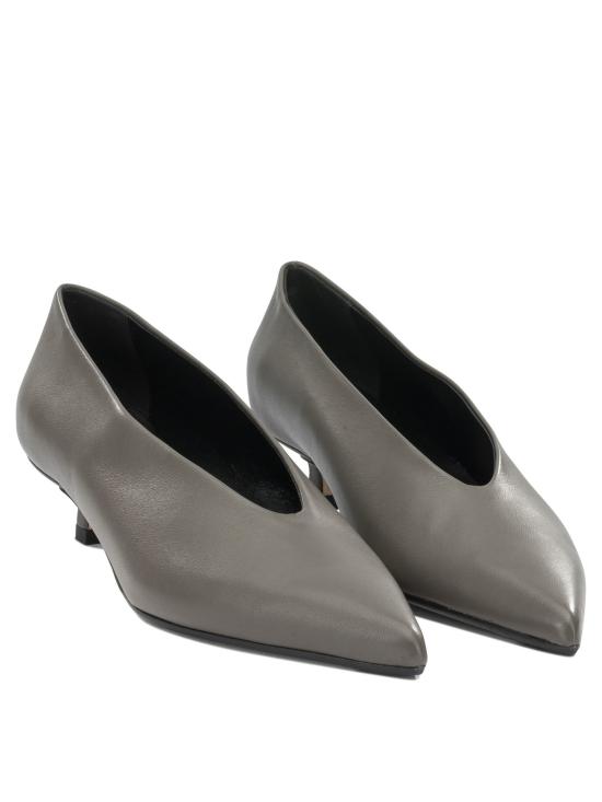 26FW 에이드 힐/펌프스 CLARANAPPA LEATHERTAUPE Brown - AEYDE