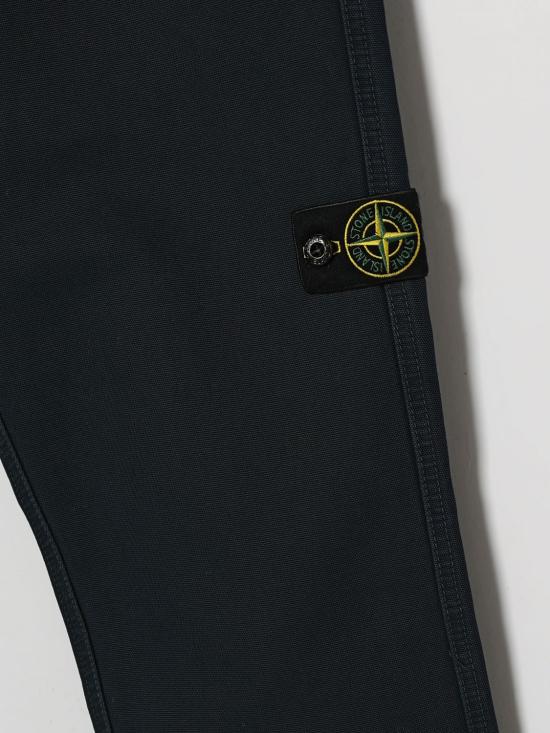 26FW [키즈] 스톤 아일랜드 스트레이트 팬츠 3100002S0104 V0120 Navy - STONE ISLAND
