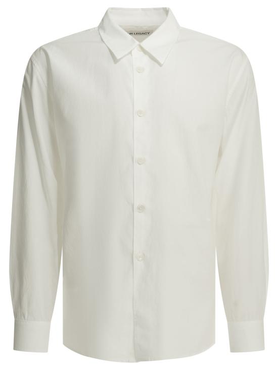 26FW 아워레가시 화이트 리퀴드 포플린 비욘드 셔츠 M4242BWPWHITE