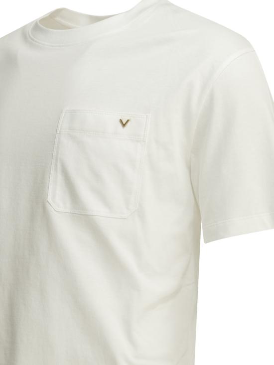 26FW 발렌티노 가라바니 반팔 티셔츠 9V3MG10VBGR0BO White - VALENTINO GARAVANI