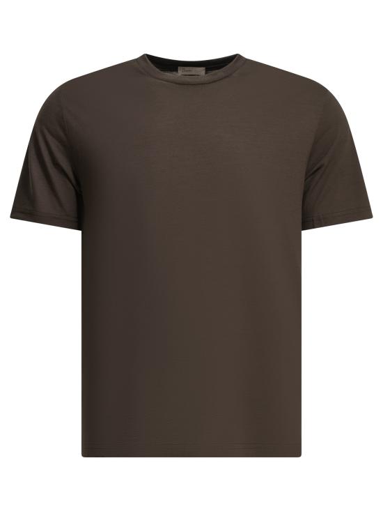 26FW 에르노 반팔 티셔츠 JG00054UR520688800 Brown