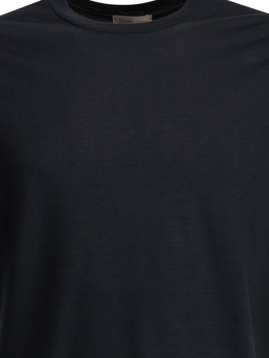 26FW 에르노 반팔 티셔츠 JG00054UR520689200 Blue - HERNO