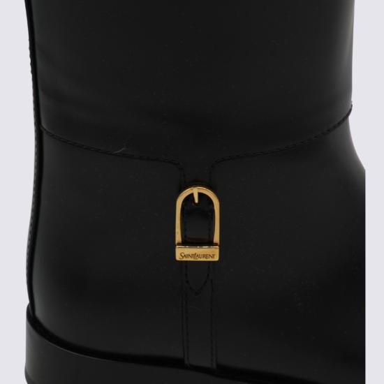 25FW 생로랑 줄리아 부츠 840698AAEHR1000 Black - SAINT LAURENT