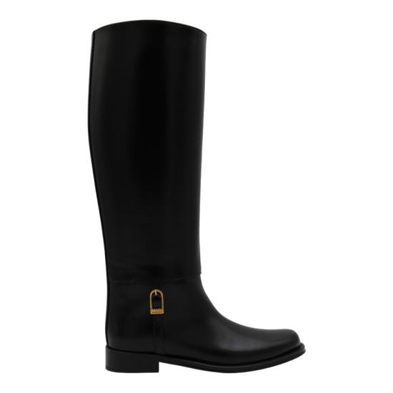 25FW 생로랑 줄리아 부츠 840698AAEHR1000 Black