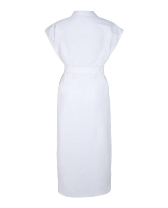  알렉산더 맥퀸 롱 원피스 741654 QAAAY 9000 10145 42 White - ALEXANDER MCQUEEN
