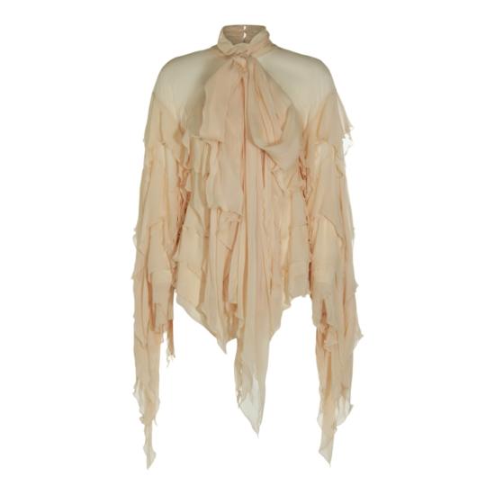 26SS 블루마린 블라우스 P644C230AN0147 Neutrals