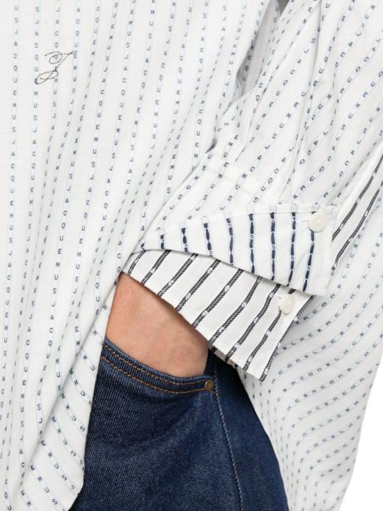 26SS 자크뮈스 긴팔 셔츠 SHM00572 AW00779 1LX White - JACQUEMUS