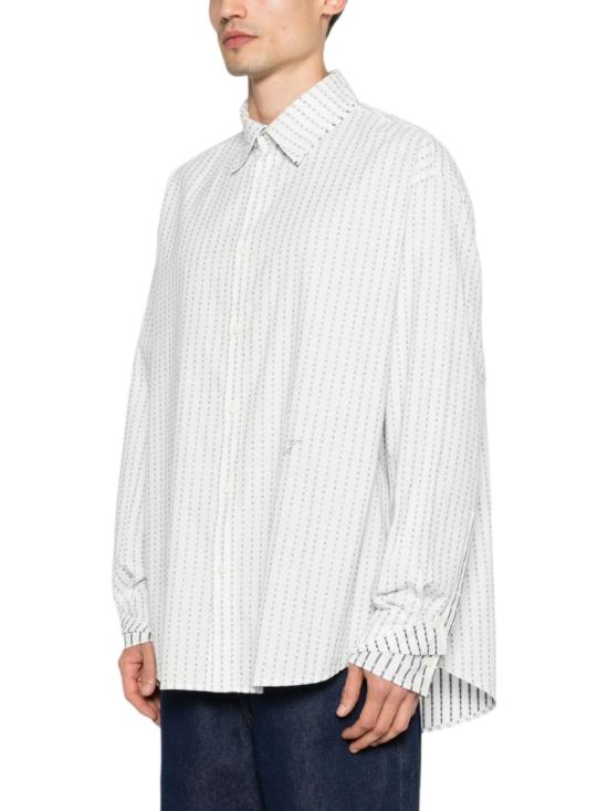 26SS 자크뮈스 긴팔 셔츠 SHM00572 AW00779 1LX White - JACQUEMUS
