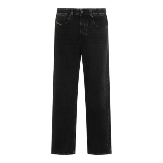 26FW 디젤 2001 D 매크로 릴렉스 핏 데님 팬츠 팬츠 A1159809P0902 Black