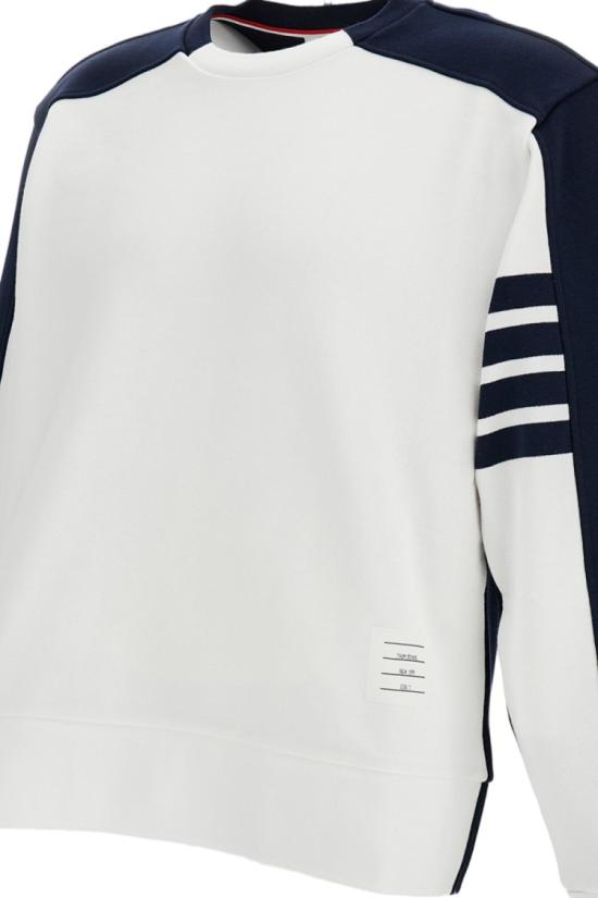 26FW 톰브라운 긴팔 티셔츠 MJT580A00535104 White - THOM BROWNE