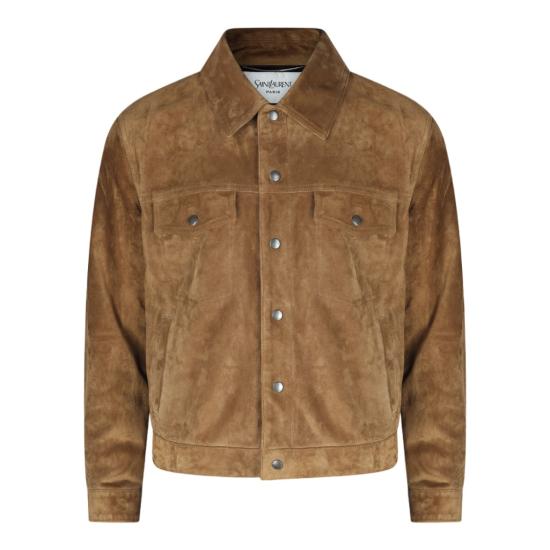 26SS 생로랑 무스탕 861502YC2AY2104 Brown