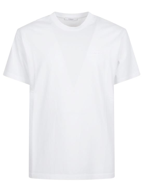 26FW 지방시 반팔 티셔츠 BM71NK3YSJ100 White