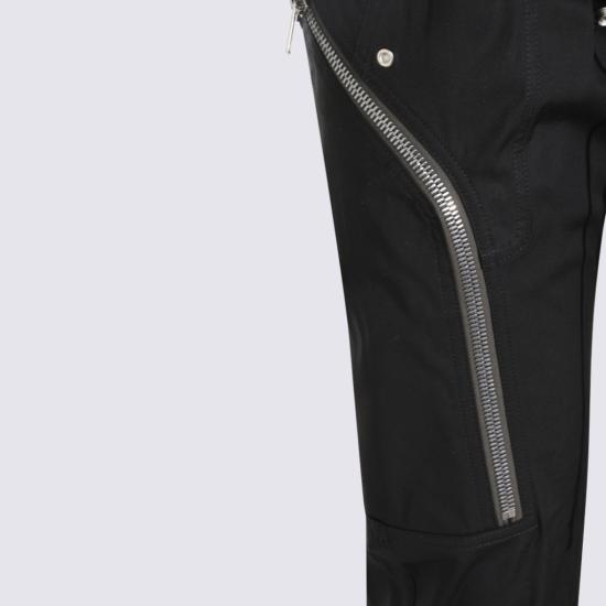 26FW 릭 오웬스 트레이닝/조거 팬츠 RU02F4368TE09 Black - RICK OWENS