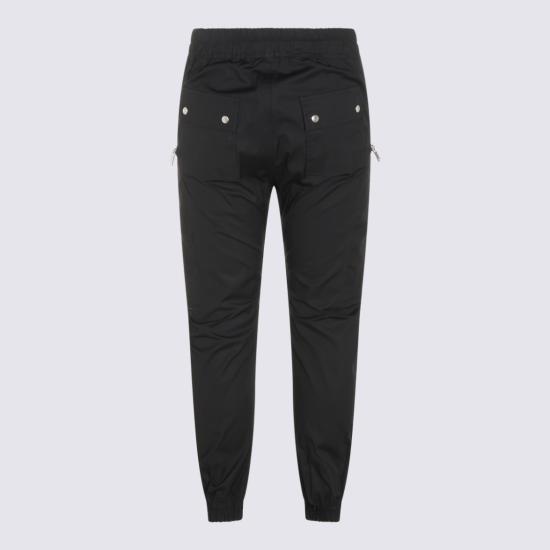 26FW 릭 오웬스 트레이닝/조거 팬츠 RU02F4368TE09 Black - RICK OWENS