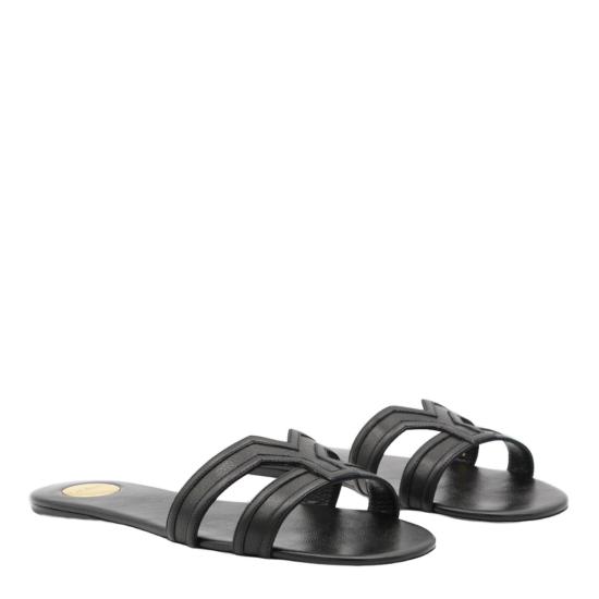 26SS 생로랑 플랫 슈즈 86185325V001000 Black - SAINT LAURENT