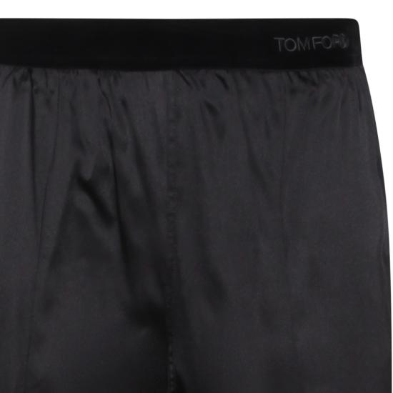 26FW 톰포드 스트레이트 팬츠 PAW683FAX1720NAA Black - TOMFORD