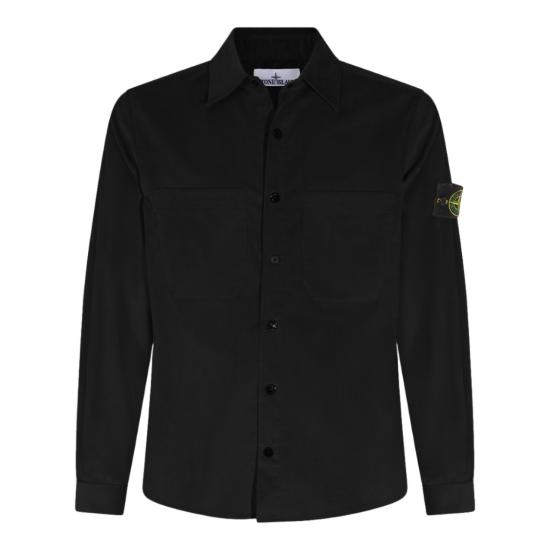26FW 스톤 아일랜드 긴팔 셔츠 L2S151200042S0144V0029 Black