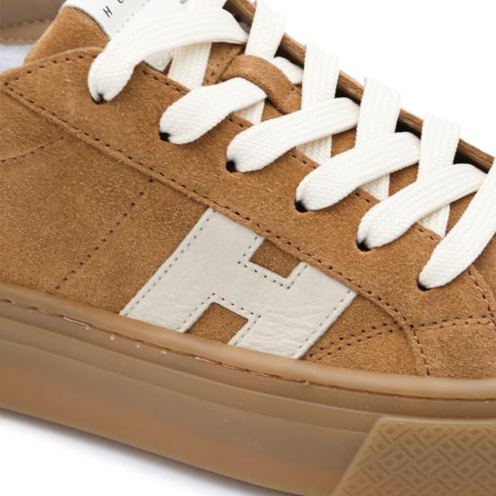 26FW 호간 크로스윈드 스니커즈 호간 HXW7050GB00UHT0RZU Brown - HOGAN