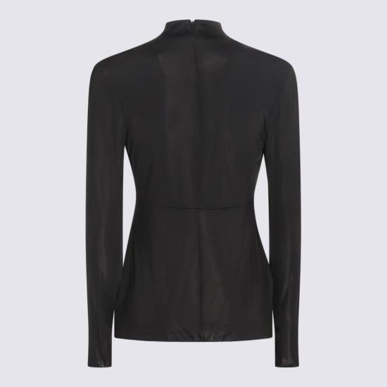  질샌더 긴팔 티셔츠 J01NH0002J20048001 Black - JIL SANDER