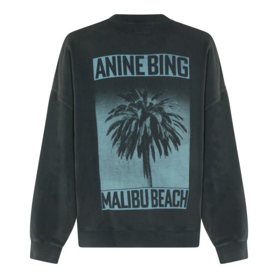26FW 애니빙 긴팔 티셔츠 A0812599WBL1 Black - ANINE BING