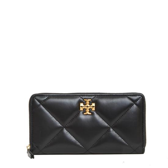 26SS 토리버치 키라 퀼트 집 월렛 154989 Black