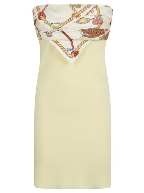 26FW 베르사체 숏 원피스 10258671A186715KA00 Neutrals