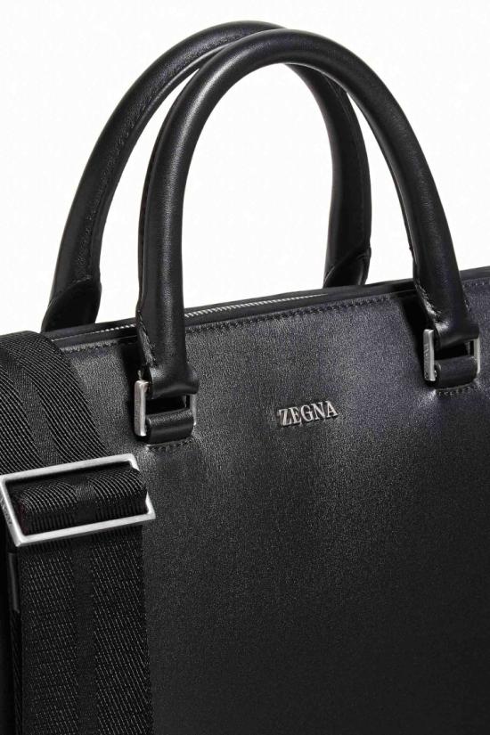 26SS 에르메네질도제냐 브리프케이스 LHGRN C2157ZNER Black - ERMENEGILDO ZEGNA