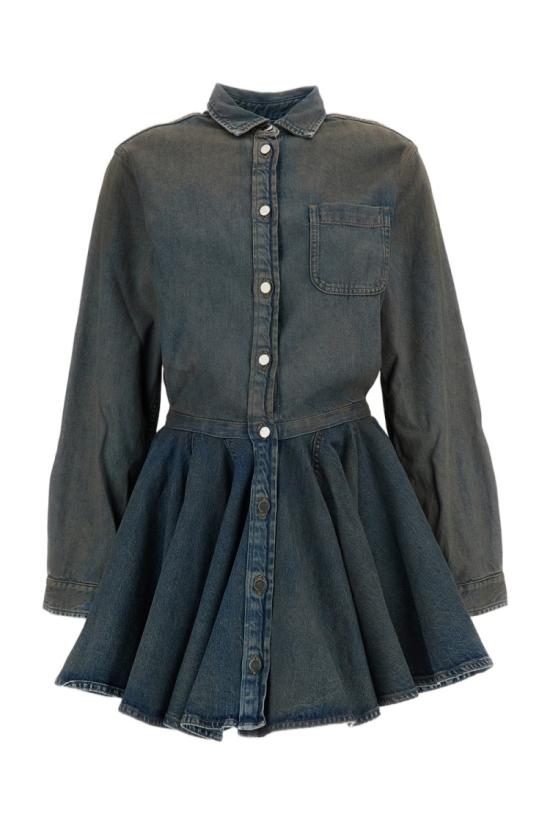 26FW 하이쿠레 미디 원피스 HEW08117DF210L0940L0940 Blue