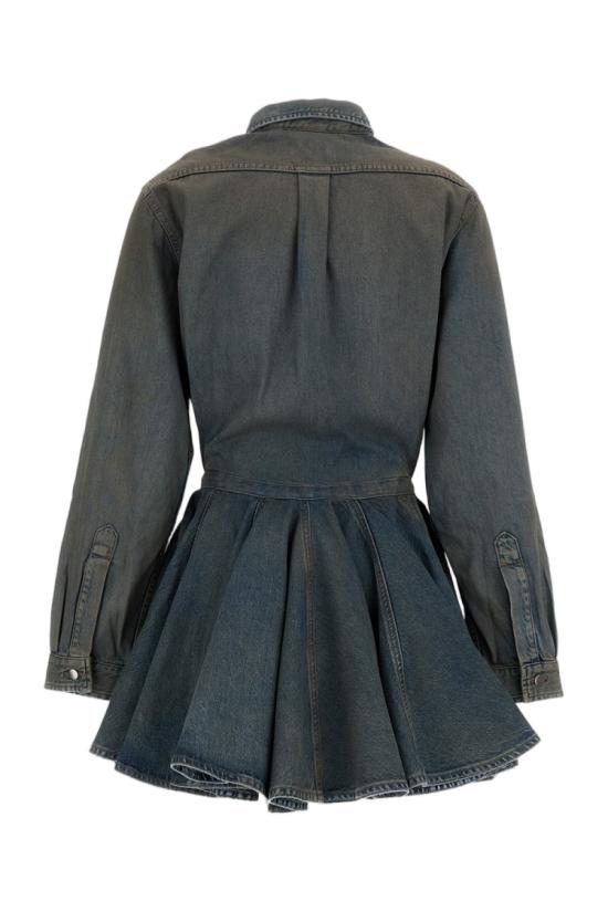 26FW 하이쿠레 미디 원피스 HEW08117DF210L0940L0940 Blue - HAIKURE