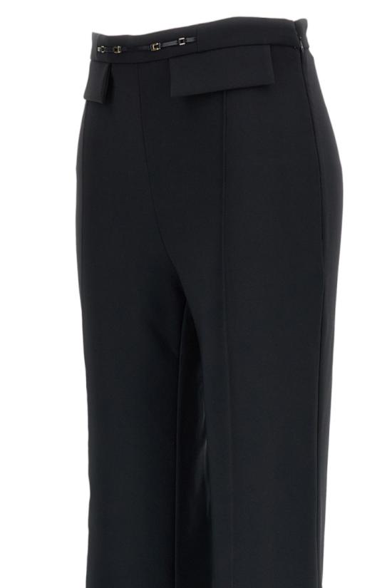 26FW 엘리자베타프랜치 스트레이트 팬츠 PA19666E2110 Black - ELISABETTA FRANCHI