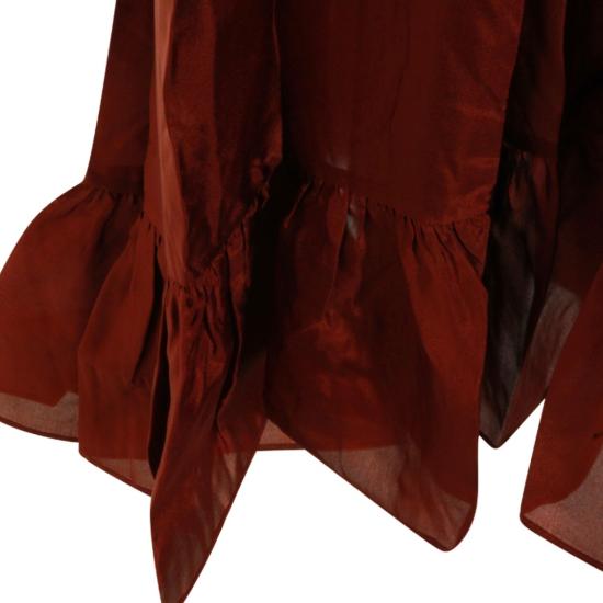 26FW 짐머만 롱 스커트 8440SSS261MER Red - ZIMMERMANN
