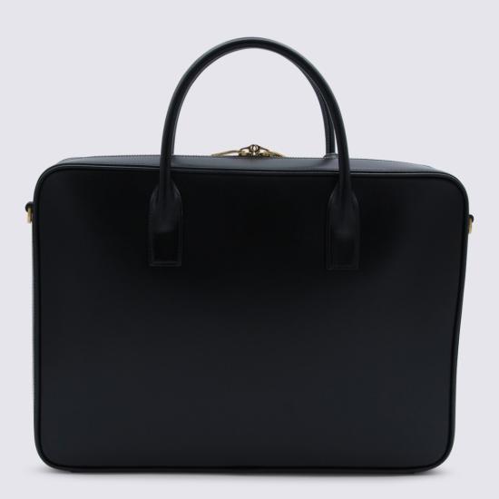 25FW 생로랑 스무스 가죽 소재 삭 드 주르 라지 슬림 바울레토 백 8446740SX0W1000 Black - SAINT LAURENT