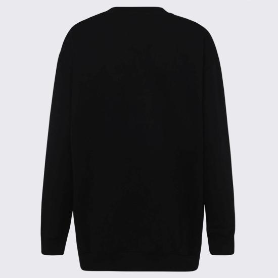  모스키노 긴팔 티셔츠 17996028A1555 Black - MOSCHINO