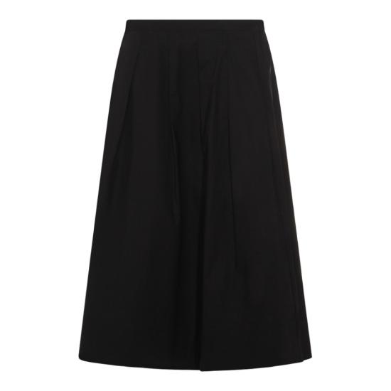 26SS 나인인더모닝 미디 스커트 NX01G26NERO Black