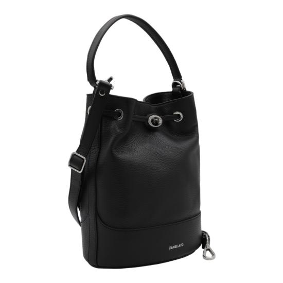26FW 자넬라토 토트백 068980S0040000Z0001 Black - ZANELLATO