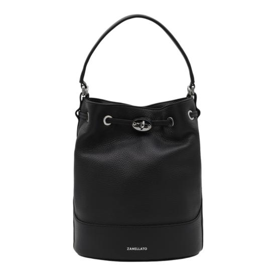 26FW 자넬라토 토트백 068980S0040000Z0001 Black