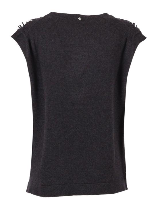 25FW 로레나안토니아찌 니트웨어 I25135MJ25A 328 Black - LORENA ANTONIAZZI