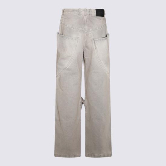  디 아티코 데님 팬츠 247WCP198D089733 Grey - THE ATTICO