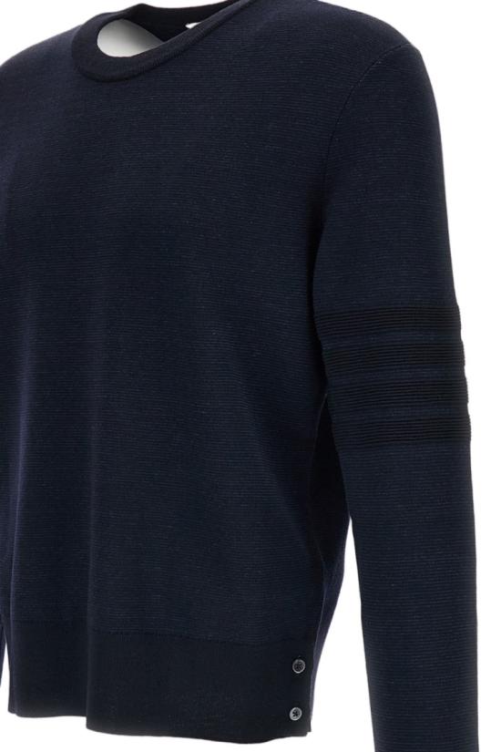 26FW 톰브라운 스웨터 MKA586AY1055415 Blue - THOM BROWNE