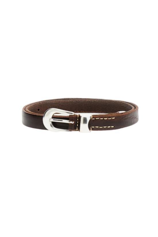 26FW 아워레가시 벨트 2CM 레더 벨트 2CM 레더 A2208BBR Brown