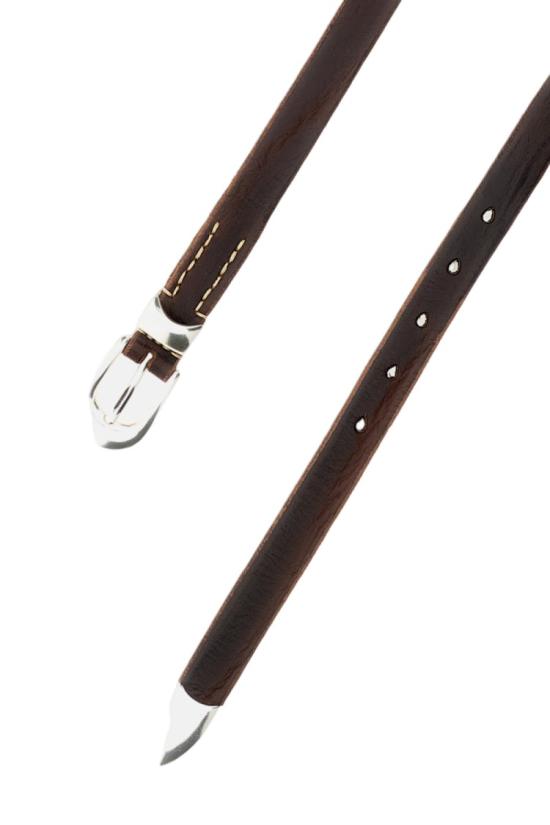 26FW 아워레가시 벨트 2CM 레더 벨트 2CM 레더 A2208BBR Brown - OUR LEGACY