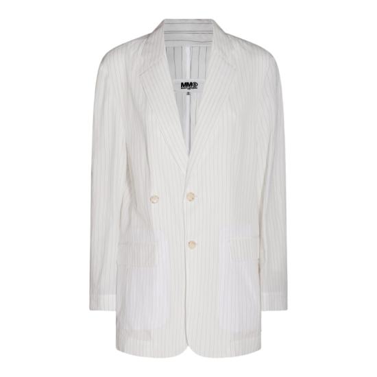  MM6 메종마르지엘라 자켓 S52BN0110S76431001F White
