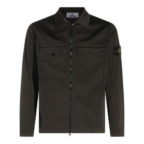 26FW 스톤 아일랜드 긴팔 셔츠 L2S151200010S0012V0078 Black