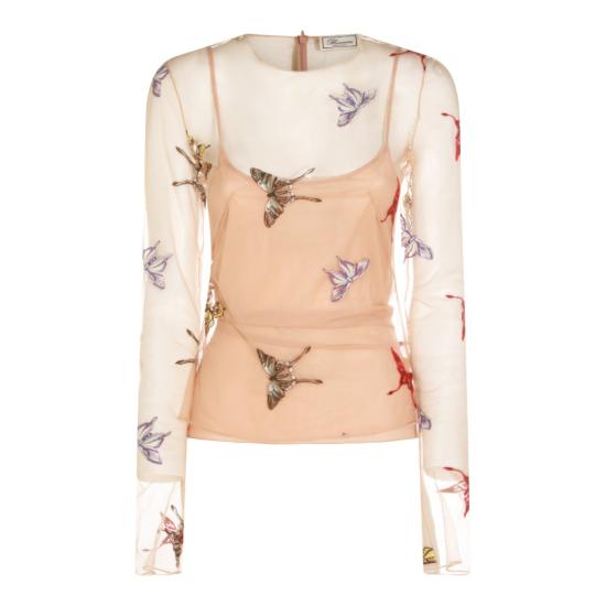 26SS 블루마린 블라우스 P644C262AF8209 Neutrals