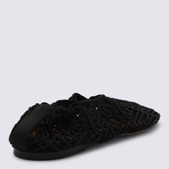 26SS 오디시 플랫 슈즈 OD46039A23035999 Black - ODISSI