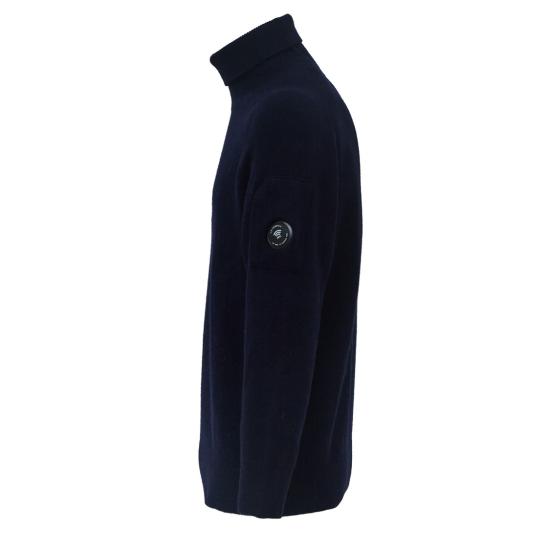 26FW 씨피 컴퍼니 터틀넥 21CMKN086A110149A Black - C.P. COMPANY