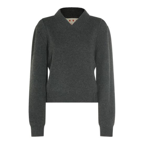 26FW 마르니 스웨터 CVMD0169A0UFZ41400N60 Black