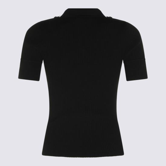 26FW 쿠레쥬 반팔 티셔츠 326MPO071FI00019999 Black - COURREGES