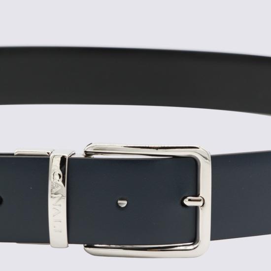 26FW 카날리 가죽 벨트 50CKA00528310 Black - CANALI