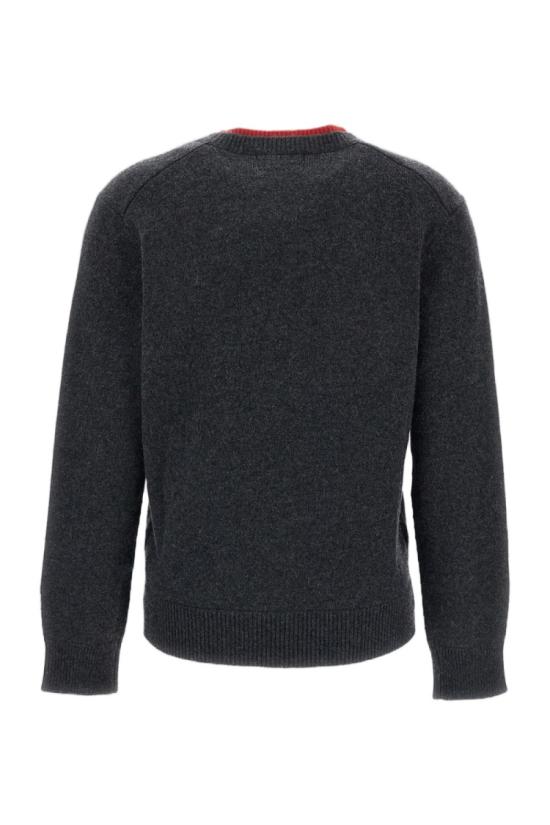 26FW 루루 드 세종 스웨터 OTISCHARCOALRED Grey - LOULOU DE SAISON